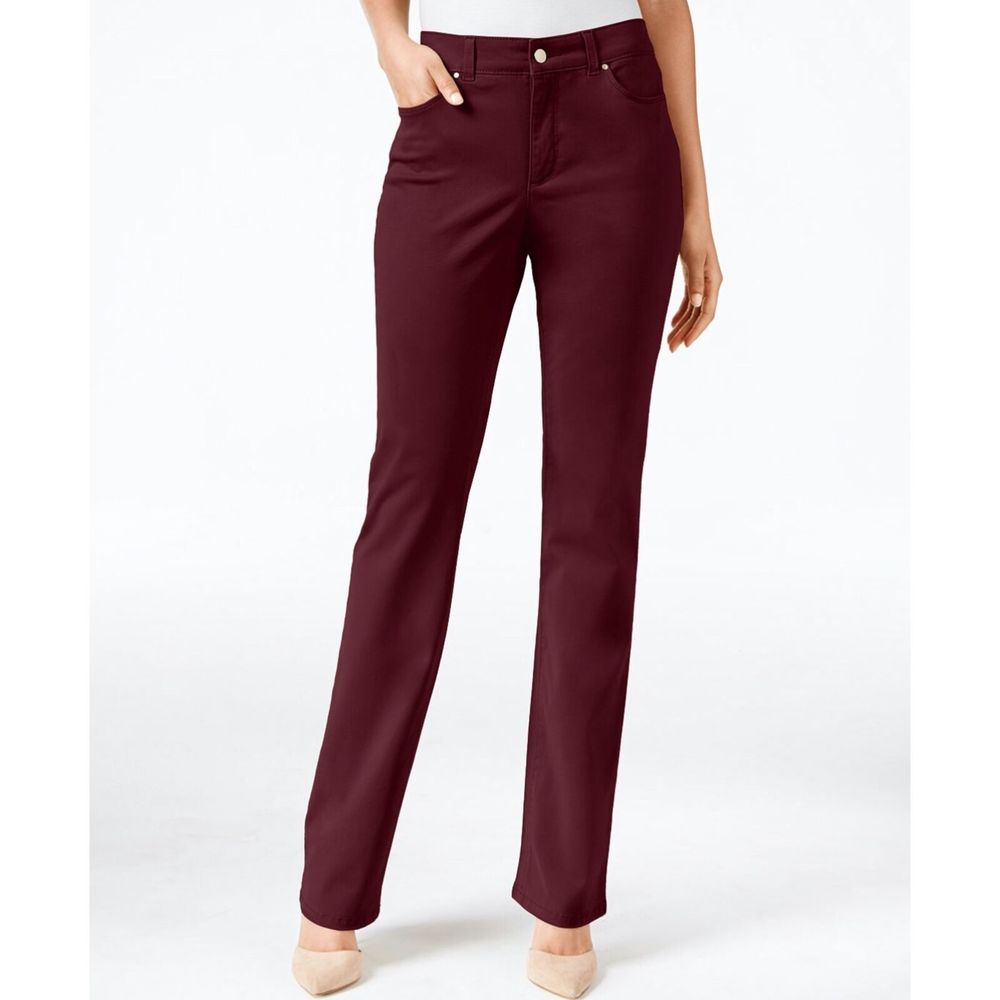 Charter Club Jeans Marooned Red 4P New